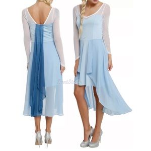 Rare frozen elsa Disney bound and cosplay dress